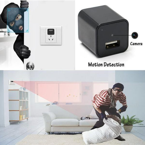 1080P USB Charger Hidden Camera - evolette.com