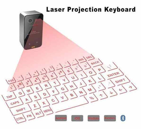 Laser Projection Virtual Keyboard - evolette.com