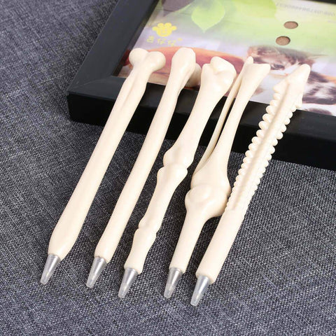 Funny Bone Shaped Pens - Pack Of 5 - evolette.com