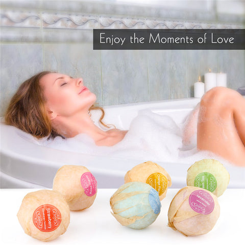 Organic  Bubble Bath Bombs - evolette.com