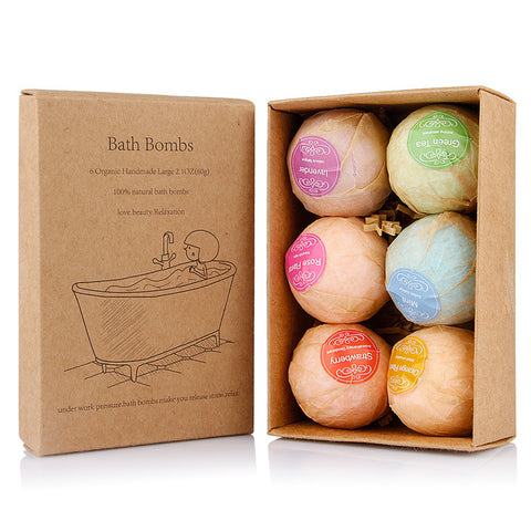 Organic  Bubble Bath Bombs - evolette.com