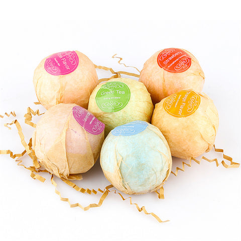 Organic  Bubble Bath Bombs - evolette.com