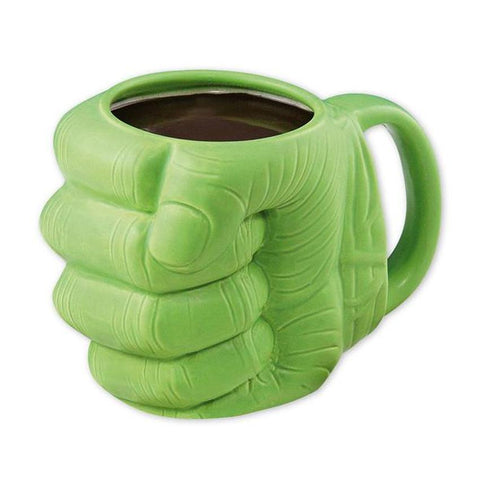3D Green Hulk Fist Mug - evolette.com