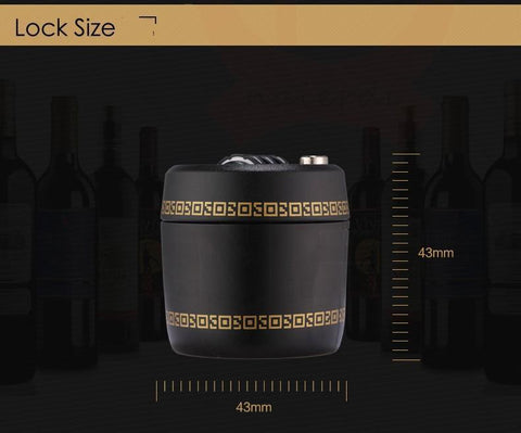 Combination Lock Wine Stopper - evolette.com