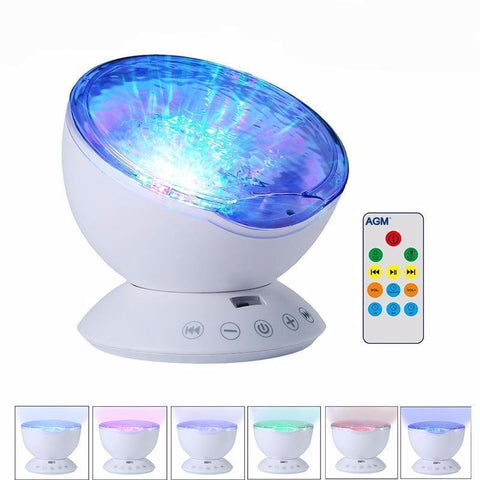 Calming Blue Sensory Lamp - evolette.com