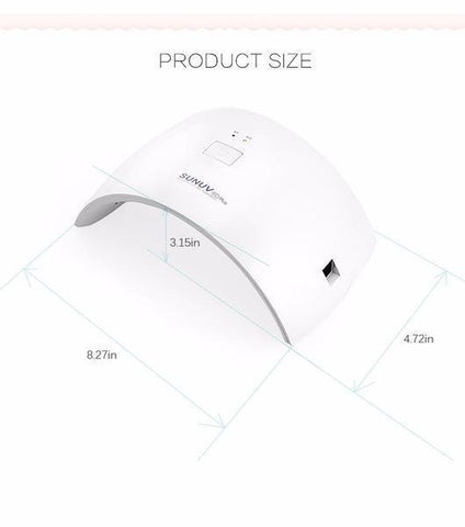 Quick-Dry  UV LED Lamp Nail Dryer - evolette.com