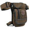 Image of Mens Canvas Leg Bag - evolette.com