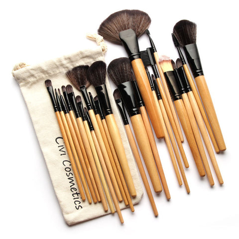 18Pcs Professional Makeup Brushes Set - evolette.com