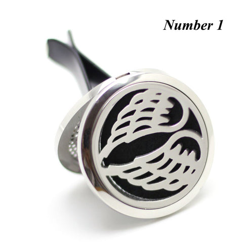 Car Diffuser Locket – Angel Wings - evolette.com