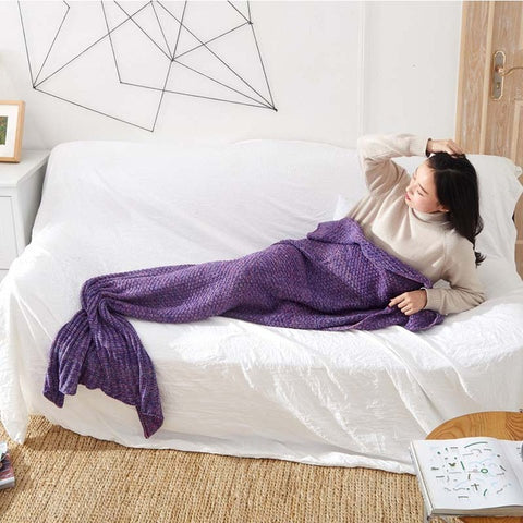 Mermaid Tail Blanket - evolette.com