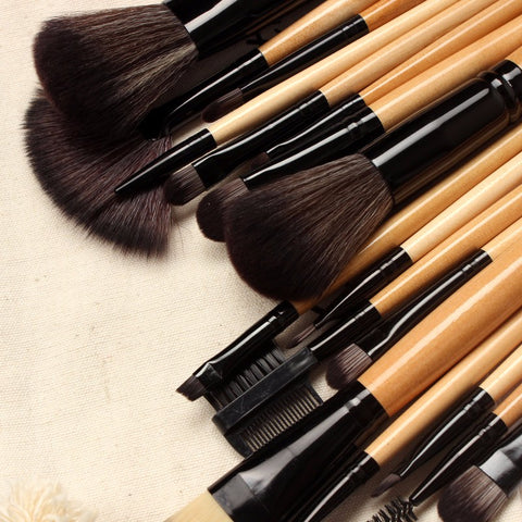 18Pcs Professional Makeup Brushes Set - evolette.com