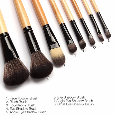 18Pcs Professional Makeup Brushes Set - evolette.com