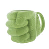 Image of 3D Green Hulk Fist Mug - evolette.com