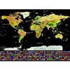 Image of Scratch World Map - evolette.com