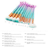 Image of 10pcs Mermaid Makeup Brush Set - evolette.com